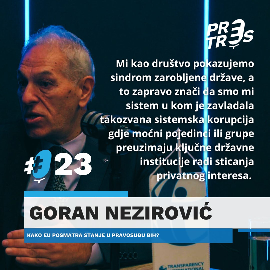 tibihorg's tweet photo. Da li je Bosna i Hercegovina „zarobljena država“? 

Najnoviji izvještaj Evropske komisije po prvi put eksplicitno koristi ovaj termin za BiH.

Pogledajte najnoviju epoziodu 
@PretresPodcast
  
https://t.co/16OYOc0AOC

#PretresPodcast #Pravosuđe #Korupcija #EUIntegracije #BiH https://t.co/Rt7DJXHCzp