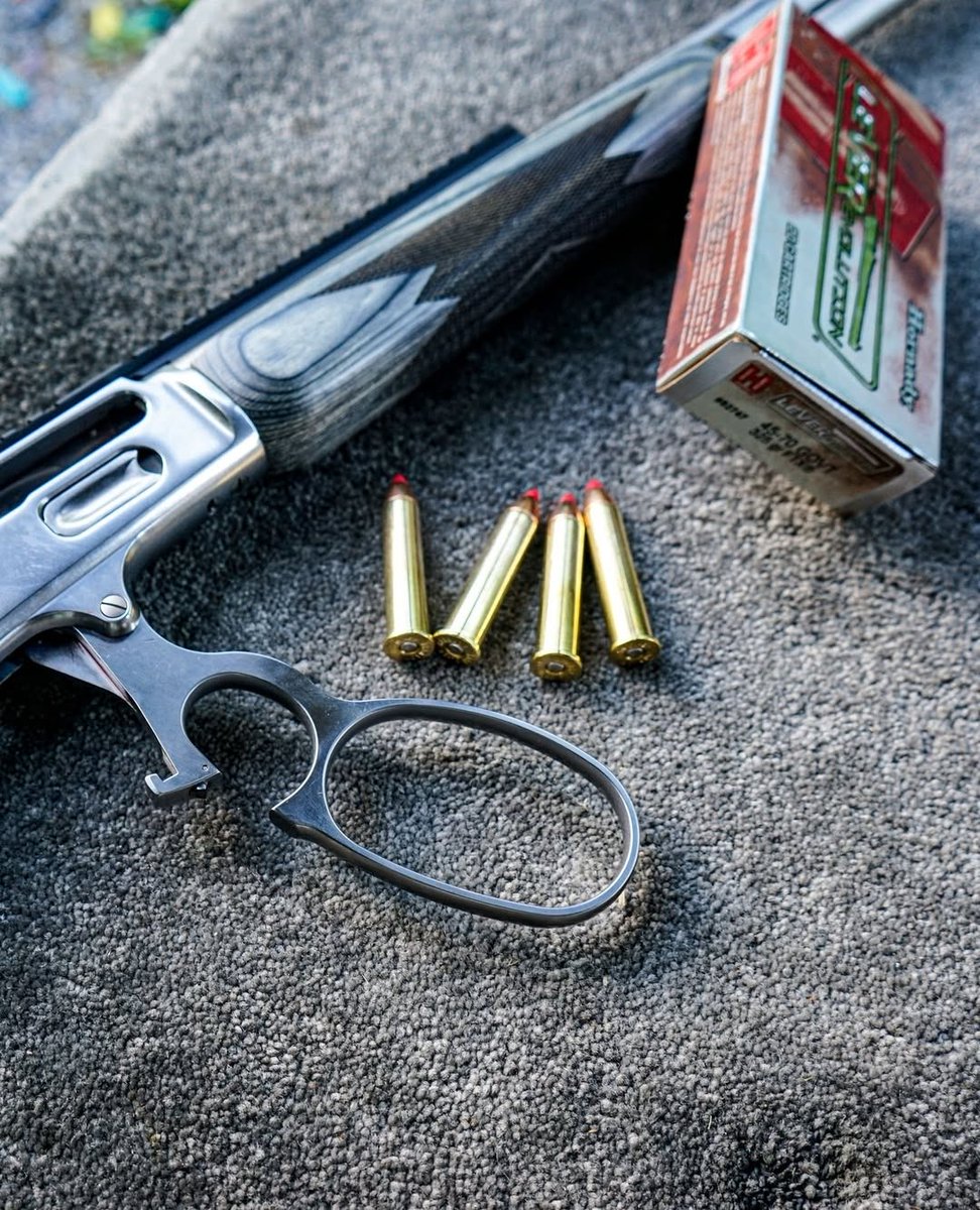 gunapex's tweet photo. why are lever actions so sexy? There aren't enough words to describe how much i love the Ruger-Made Marlin Model 1895 SBL. shooting a lever-action is just too much fun, especially in .45-70 or .30-30. https://t.co/iia9HMeHyH