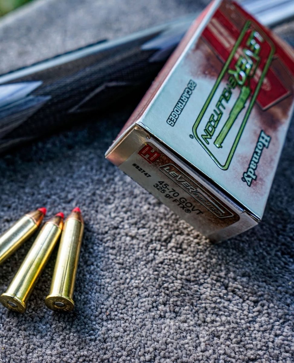 gunapex's tweet photo. why are lever actions so sexy? There aren't enough words to describe how much i love the Ruger-Made Marlin Model 1895 SBL. shooting a lever-action is just too much fun, especially in .45-70 or .30-30. https://t.co/iia9HMeHyH