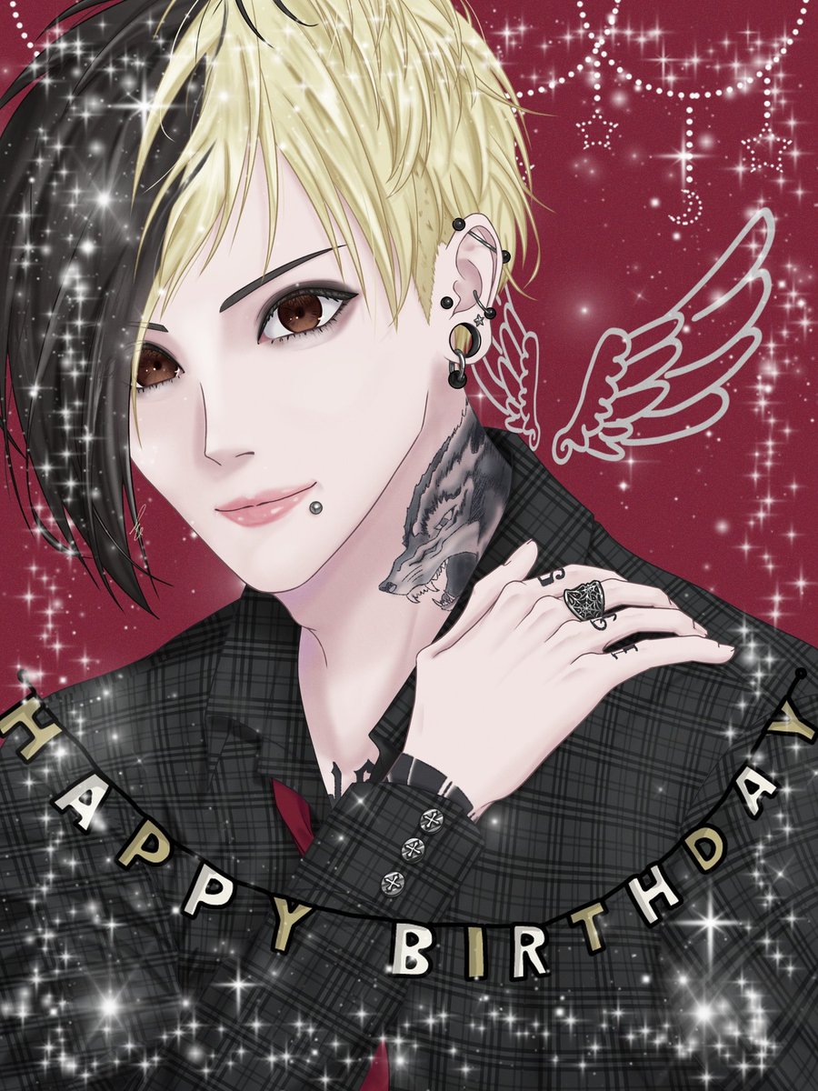 skmr_oekk's tweet image. お誕生日おめでとう🎉
またJanneのライブに行ける日が来ることを願って

#ka_yu 
#V系ファンアート