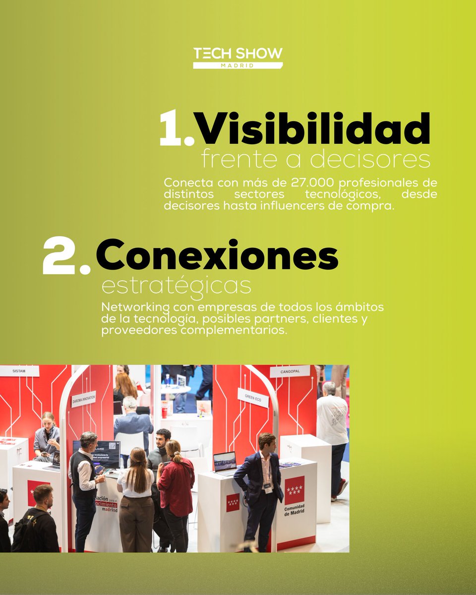 Tech Show Madrid tweet media