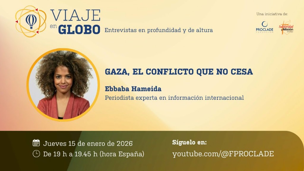 Por si te perdiste este estupendo #ViajeEnGlobo 
Con <a href="/Ebbaba_H/">Ebbaba Hameida ابابة</a>
Gaza, el conflicto que no cesa
<a href="/cmfsantiago/">Claretianos Santiago</a>
<a href="/fproclade/">✳️ Fundación PROCLADE</a>
<a href="/ARASagencia/">ARAS Comunicación • Marketing • Publicidad</a>
<a href="/mariagomezf/">María Gómez-Ferz</a> 

youtube.com/live/4gpRm_gvJ…