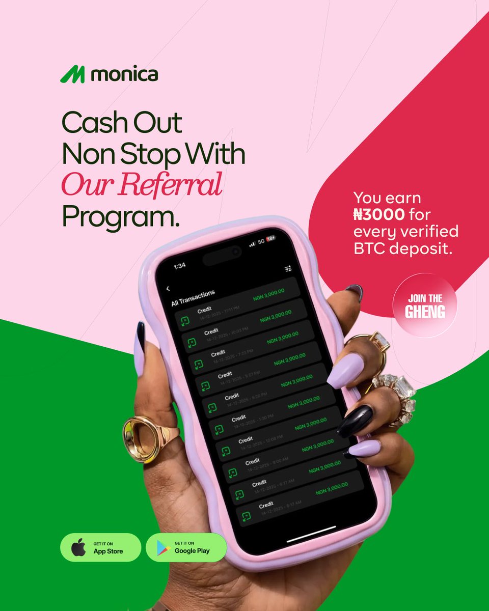 Monica.cash | Bitcoin to Naira 🇳🇬 (@Monicanigeria) / Posts / X