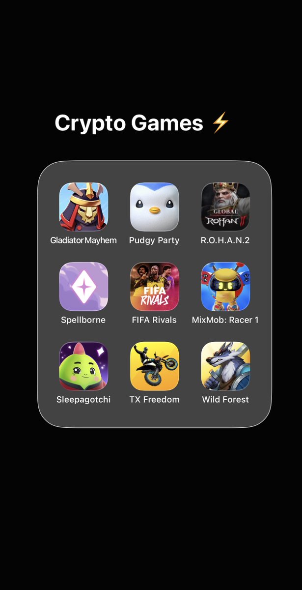 We're assembling a team! 😎

An elite collection of the best crypto games you can enjoy on the go.

Which mobile game are you playing right now that we're missing? Showcase your library in the comments. 👇