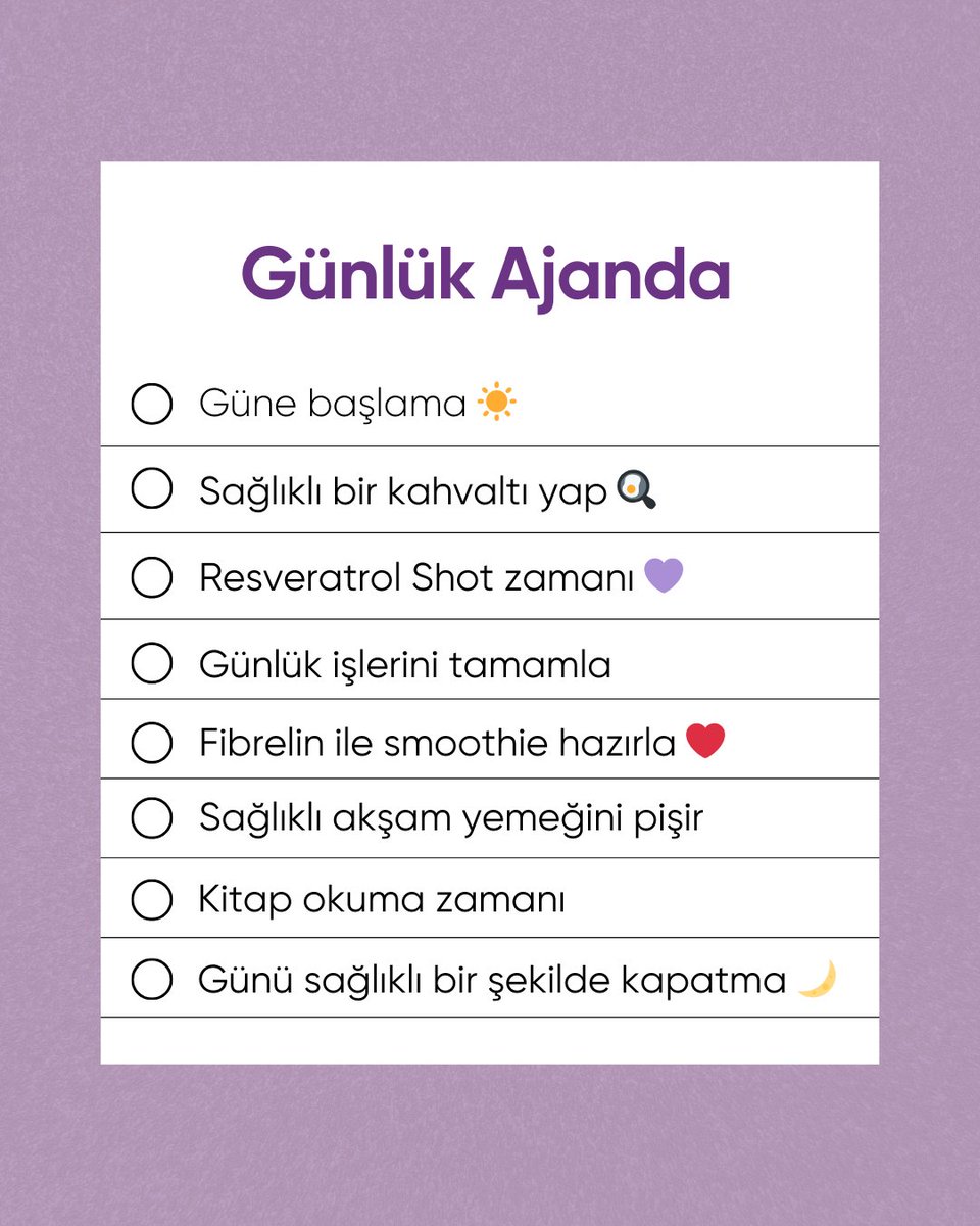 Vitisfera_tr's tweet photo. ☀️ Günlük ajandan hazır mı?
Küçük alışkanlıklar, büyük farklar yaratır. Bugün kendin için bir tik atmaya ne dersin? ✔️ https://t.co/VpRKnh5nNj