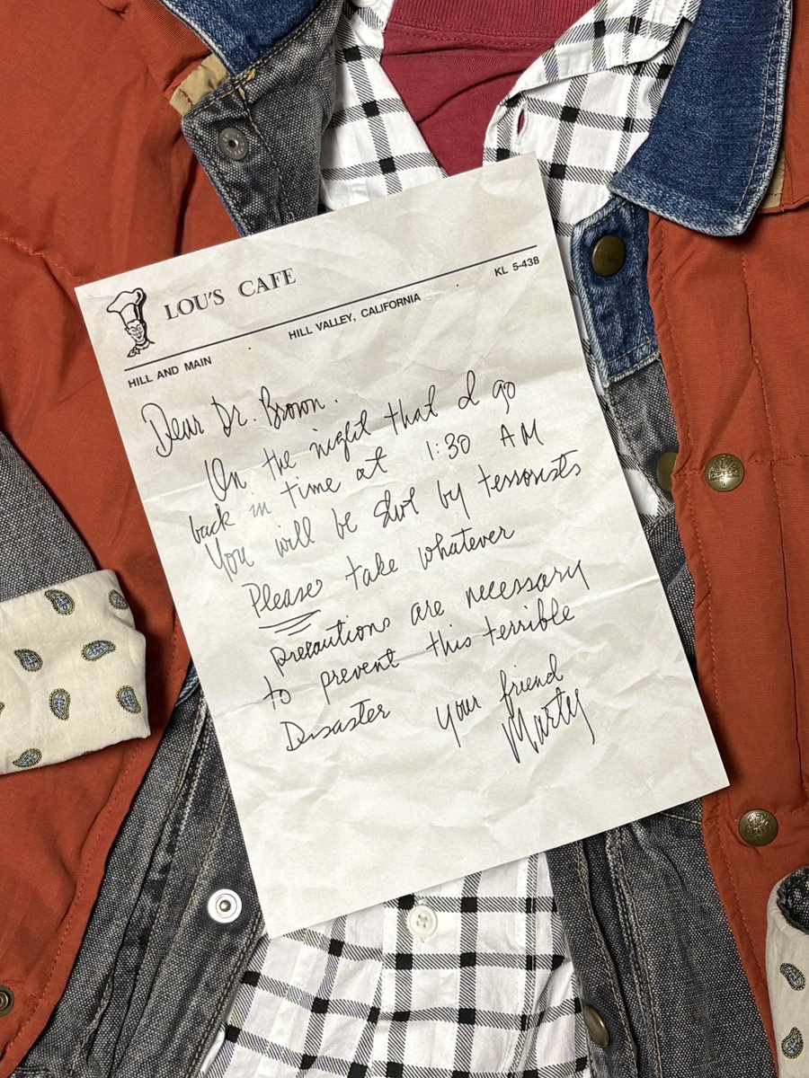 1.21ジゴワット記念として… 自作の『ドクへの手紙(1955年版)』を 1/31