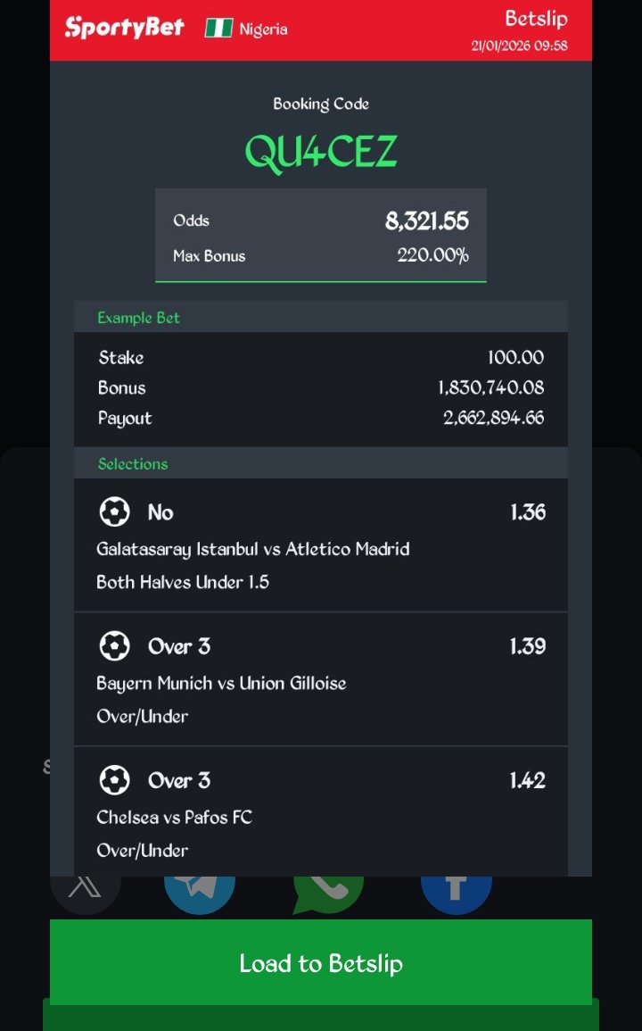 Dera_IJ's tweet photo. 8,321 Odds ✍️
We can do it 💯🤲🏻
#MegaOdds https://t.co/gKn5LHONit