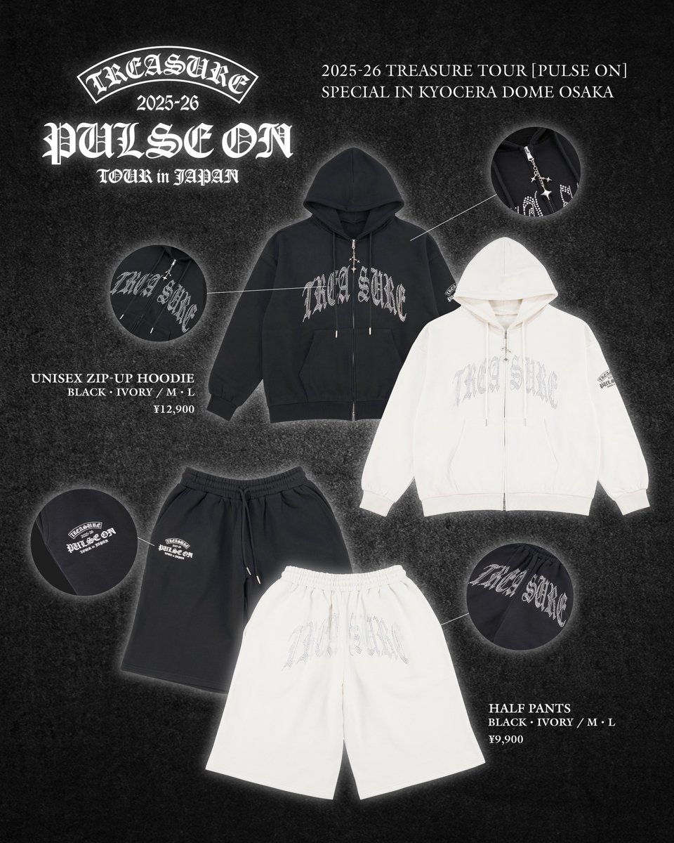 treasure フーディー パーカー PULSE ON ジップアップフーディー