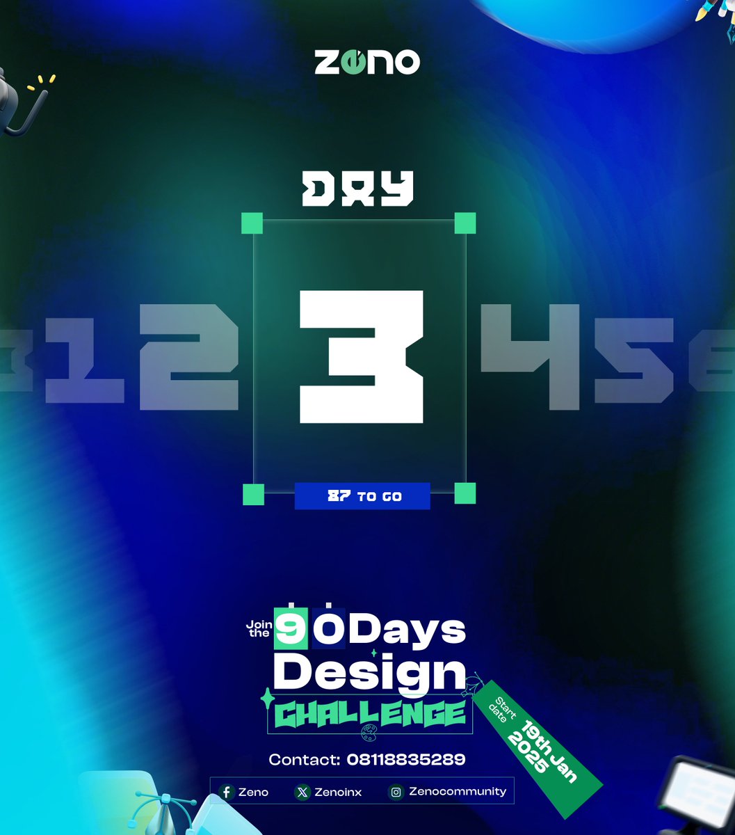 Zenoinx's tweet photo. Day 3, 87 days to go
#90daysdesignchallenge #zeno #designcommunity https://t.co/PrgiCSe7jv