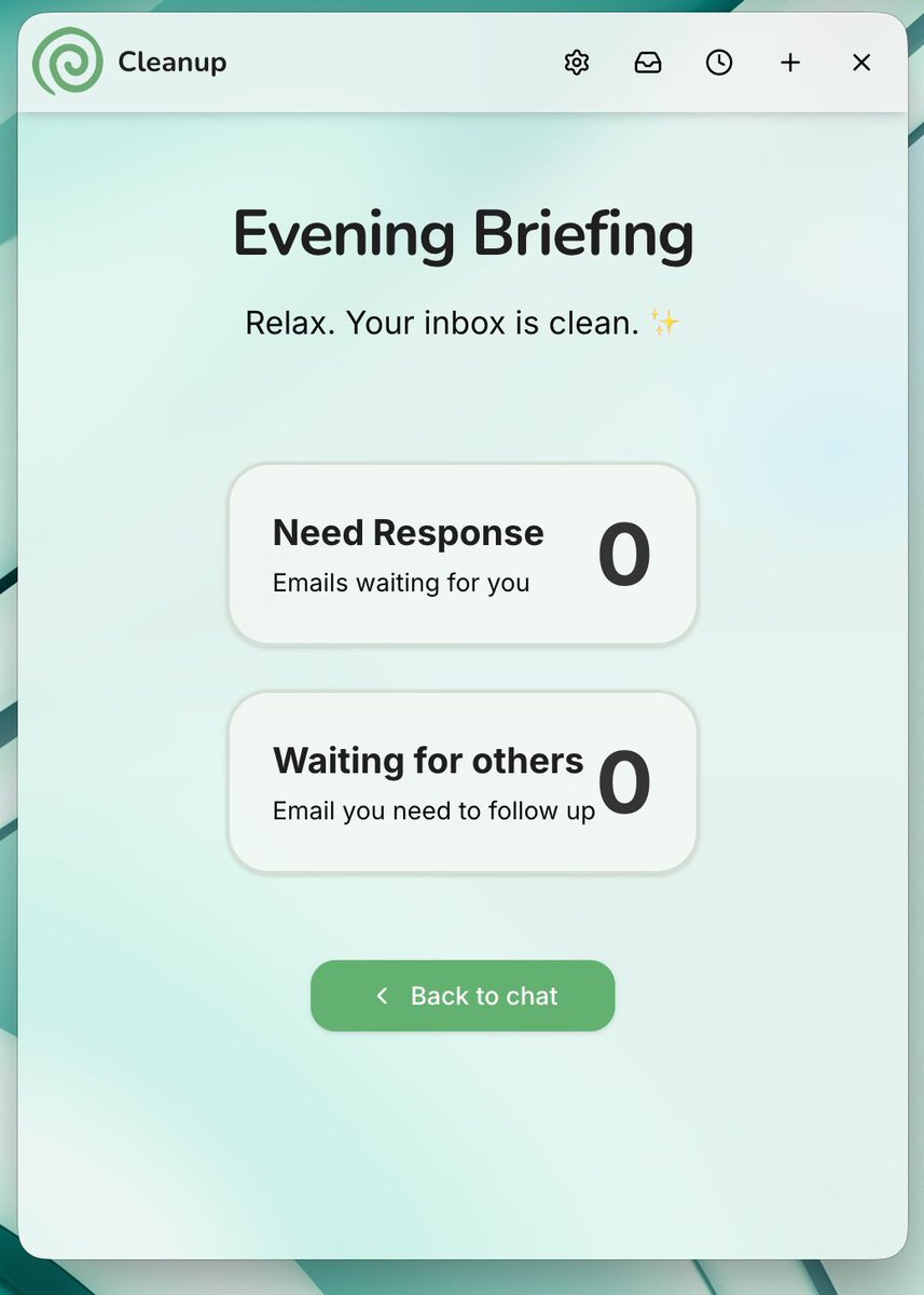GetNori's tweet photo. Two things Nori checks your inbox for:

Emails waiting on someone else (and nudges them for you)
Emails needing your response (with a draft ready)

Not suggestions. Actions. With your full context. https://t.co/im4jvQwReK