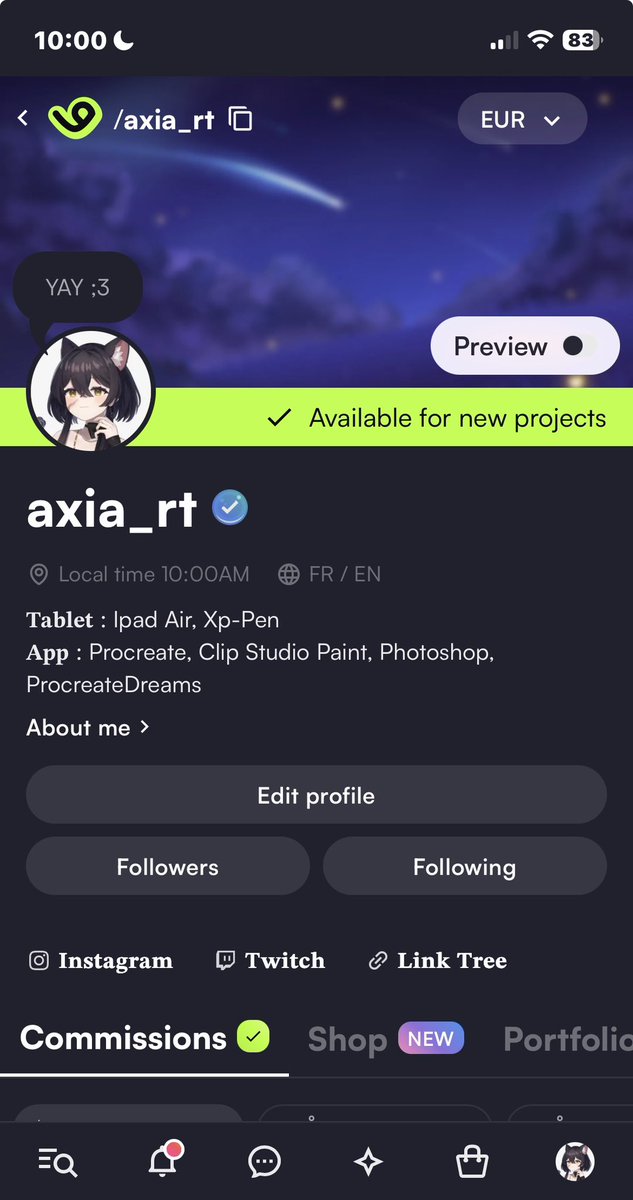 Axia_rt's tweet image. YIPPIEEEEE !