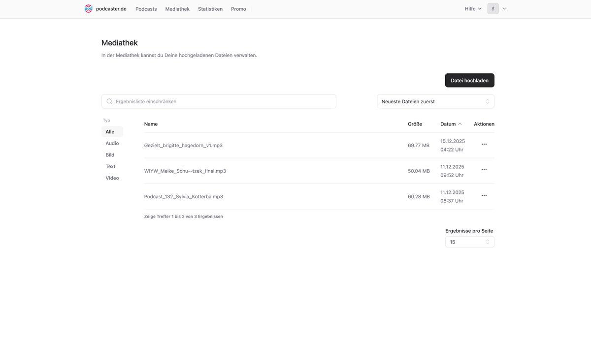podcaster.de tweet media