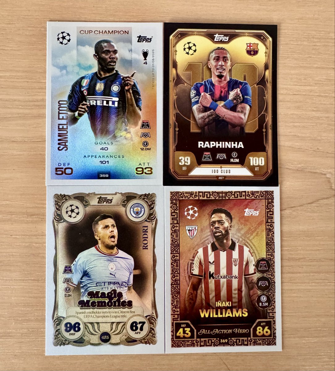 CluelessCardGuy's tweet image. Opened 2 packs of Topps MatchAttax today… these were the standout inserts. Only the 2nd 100 Club card pulled so far for me… Anyone else opening these?   @CardPurchaser 

#MatchAttax #ToppsFootball #soccer