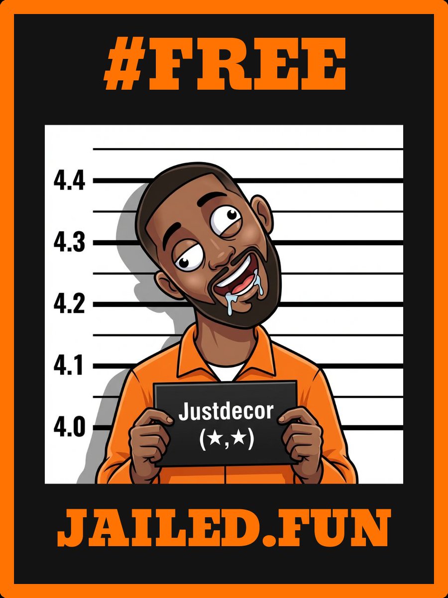LOGICAL_Biomed's tweet photo. personal news: i got life sentence

moving into @Jaileddotfun soon

[ drop your mugshot here👇] https://t.co/6hLCF8WrXv