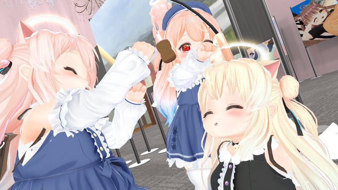 #VRChat #フィラム3D #めりあ3D [告知] 第6回しそこんぶアバター集会を開催します!! 日時:01月31日土曜日 (JST)22:00～23:00 場所:しそこんぶアバター集会グループ+インスタンス