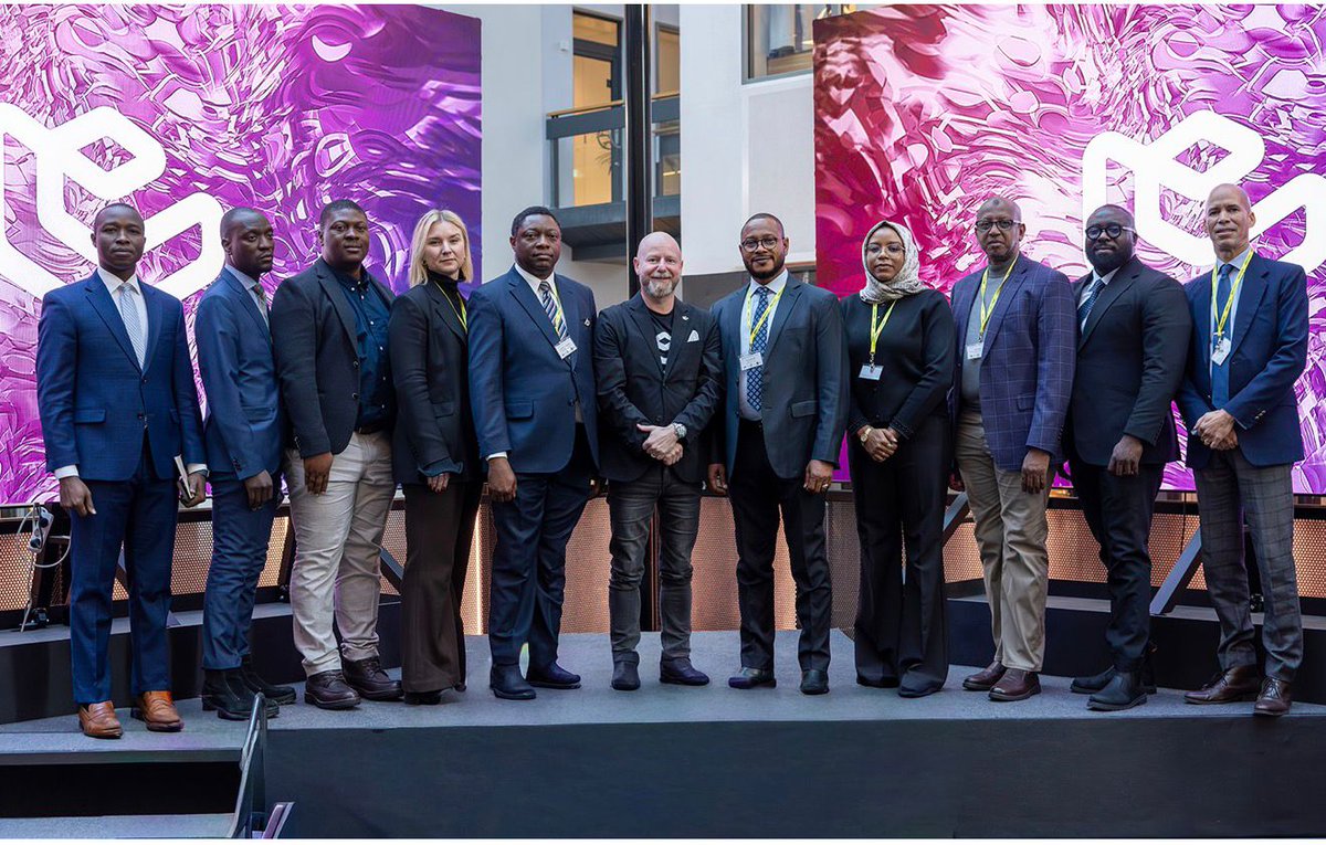 NigembSweden's tweet photo. Visit of the Governor of Zamfara State, His Excellency, Dr. Dauda Lawal to Epicentre, Stockholm as part of the North-West Governors’ Forum Events in Stockholm in January, 2025. The Governor was accompanied by Mrs. Maryam Musa Yahaya, the DG NW Governor's Forum and 2 of his aides. https://t.co/9hhiRcb66K