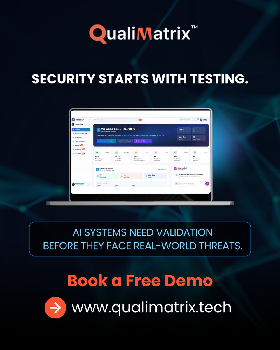 Qualimatrix Technologies Pvt Ltd tweet media