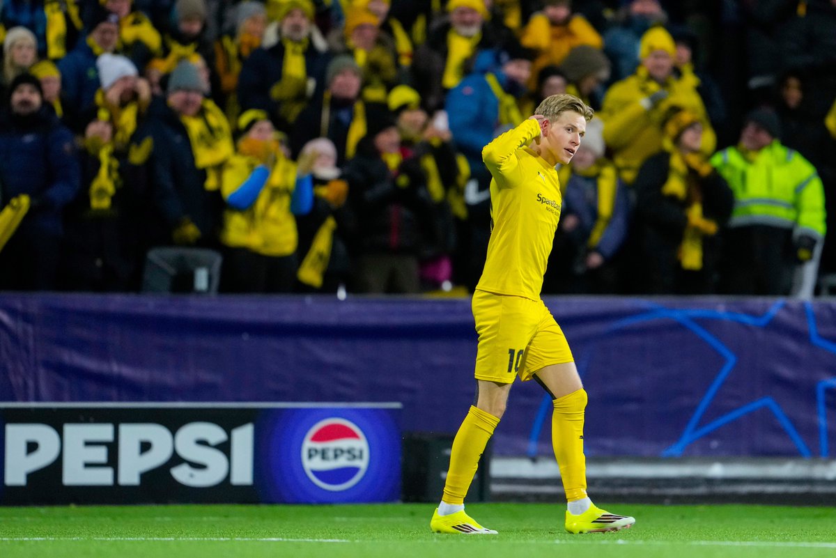 DougieCritchley's tweet image. Jens Petter Hauge.

Came through the Bodø/Glimt academy, earned a move to Milan, had a stint with Eintracht Frankfurt and despite a few promising performances at both clubs, never really fulfilled his potential.

Now 26, he's back at Bodø, and this season he's scored 4 Champions…