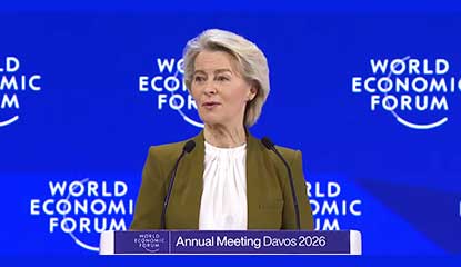 BIS_Infotech's tweet image. European Commission President Ursula von der Leyen announced that the EU is nearing a historic Free Trade Agreement with India, describing it as "the mother of all deals" at the WEF.

#cheapenergy #defensetechnology #freetradeagreement