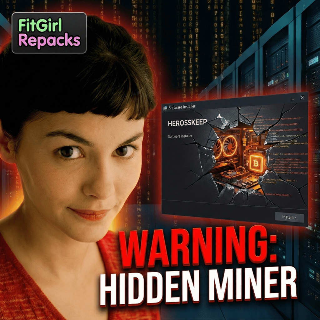TappyURL's tweet photo. FitGirl Exposes ‘HEROSKEEP’ Repacks for Hidden Crypto Mining Malware 👾⚠️

Learn more 👉🏻 https://t.co/wRZktKPARA

#tappyurl #urlshortener #news #TechNews #NewsUpdates #newupdate #gamer #GamingNews #fitgirlmalware #malware #FitGirl #crackgames #heroskeep #virusattack https://t.co/E6YeiFo5Yp