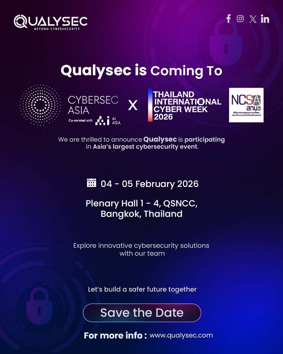 QualySec tweet media