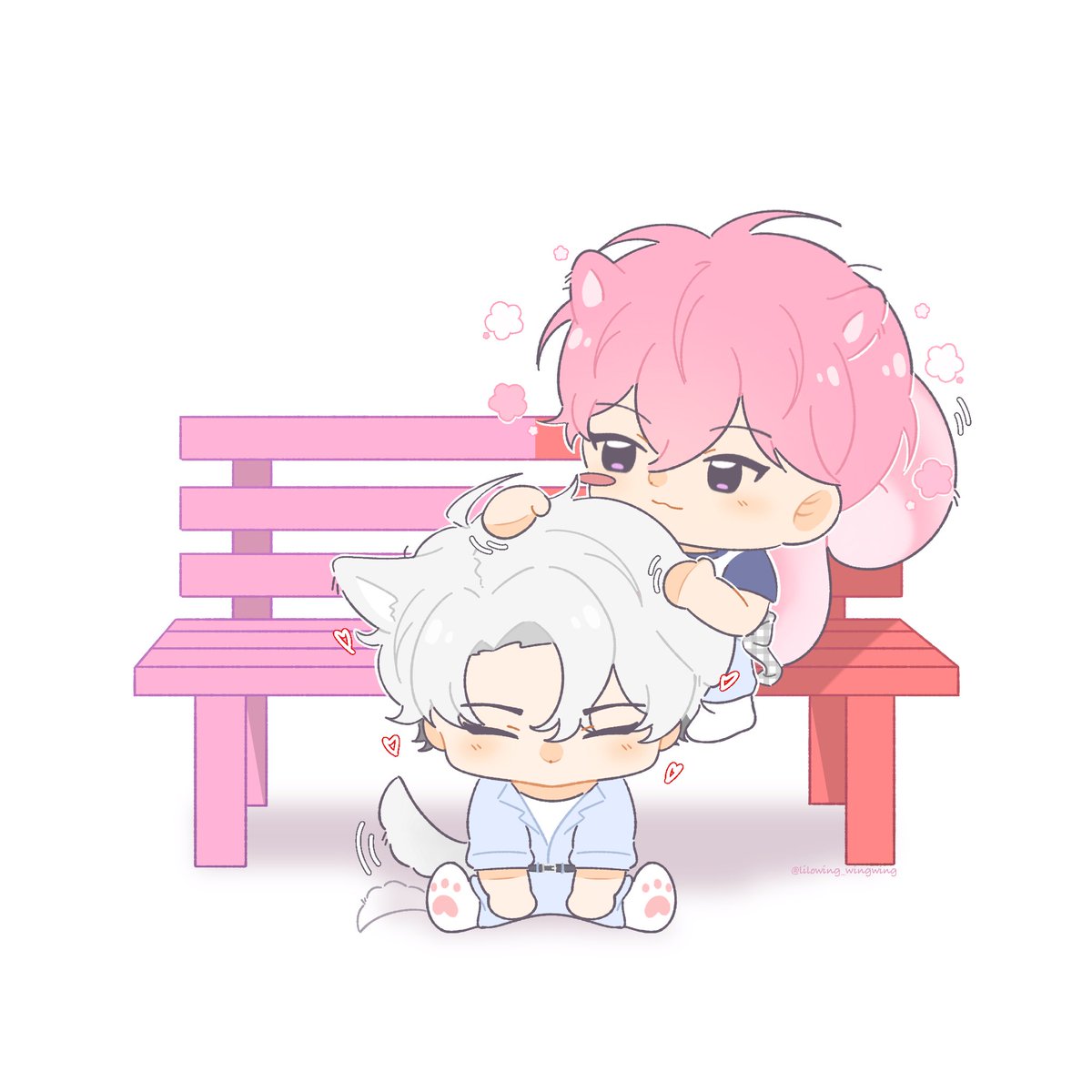 lilowing_wing's tweet image. 💗🫳🏻❤️
 #PLAVE #플레이브 #은호 #밤비