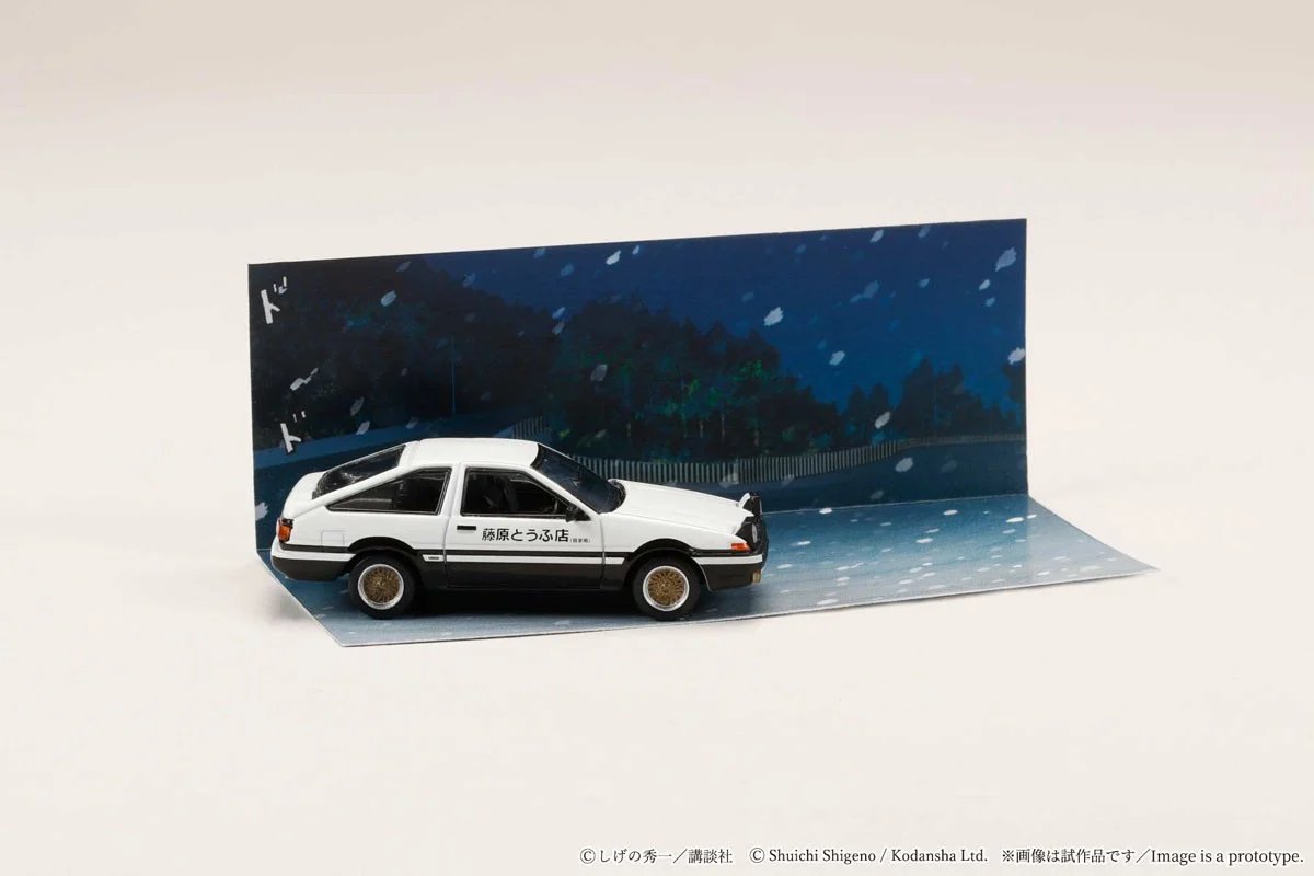 hobbysearch_mc's tweet image. 【ミニカー予約】Hobby JAPAN(ホビージャパン)
1/64 Toyota SPRINTER TRUENO (AE86)/ 頭文字D 藤原拓海 AND 茂木なつき
予約受付中です！→ 1999.co.jp/11325133
イニD仕様のスプリンタートレノに新バリーエション！今回は冬季仕様のメッシュホイールを再現！
#頭文字D #InitialD #藤原拓海