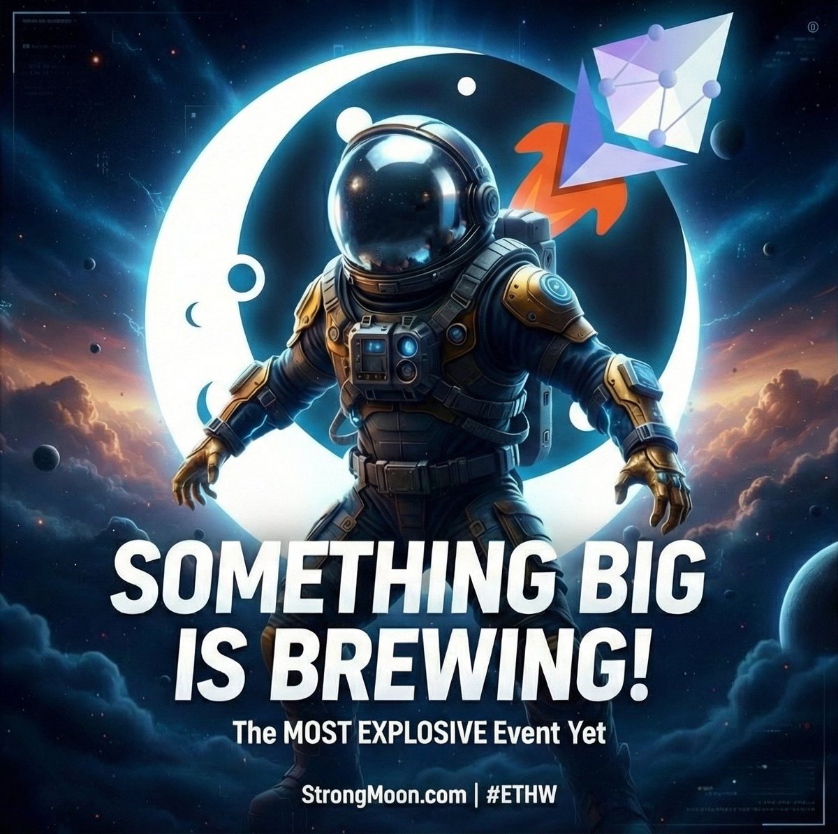 epow_Strongmoon's tweet photo. 🚨 something BIG is brewing on #StrongMoon! 🚨
The #ETHW ecosystem is about to experience its most explosive event yet.
Get ready.
This isn't just another Competition. https://t.co/IXV3pS81g3