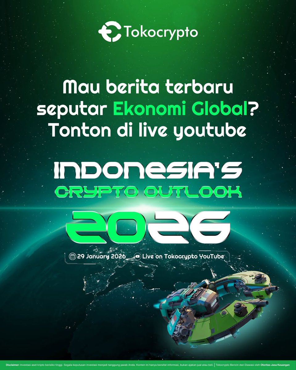 QUIZNESDAY TIME!! 🚀

Kira-kira siapa ya Special Speaker di Indonesia Crypto Outlook 2026 nanti? 🤔

Coba komen jawabanmu beserta #ICO2026 dan mention 3 teman kalian buat ikutan!!👇🏻

#Tokocrypto #ExchangeIndonesia #Quiznesday
