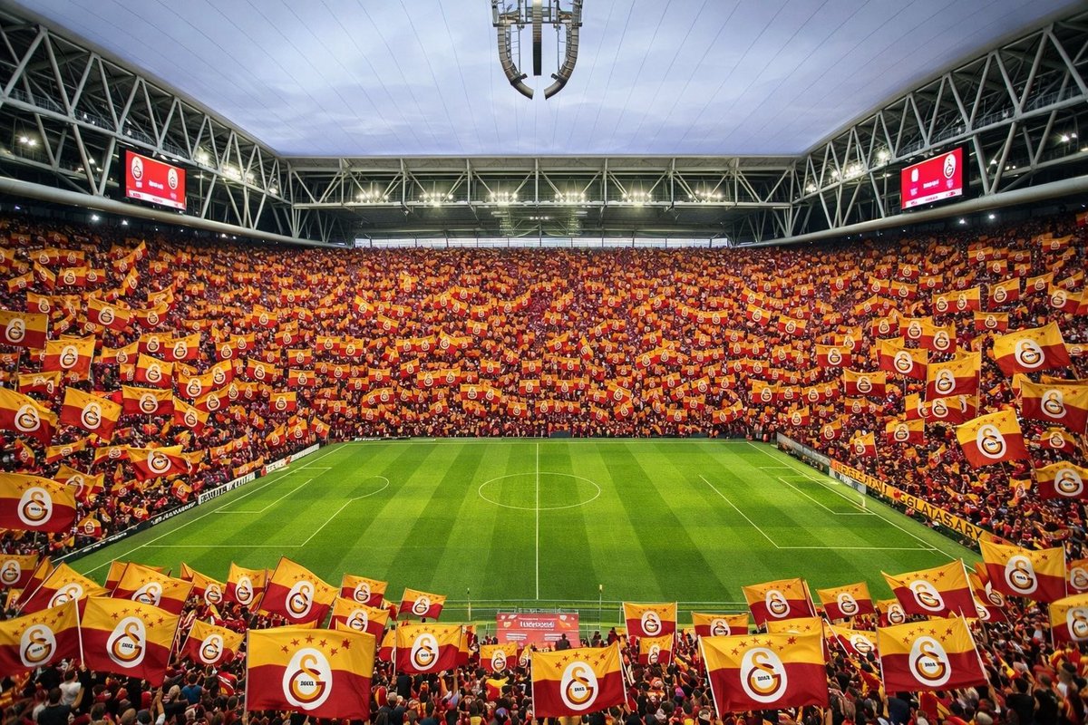 ArmaninPesindeT's tweet photo. Rams Park’ta Atletico Madrid maçı için 50 Bin Küçük bayrak ayarlandı ! Muhteşem bir şov bizi bekliyor ! https://t.co/N8Ykqe8Fff
