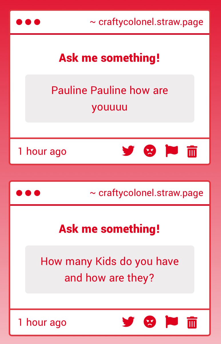 I am decent. Thank you for inquiring.

I have one child. Her name is Fortune, and she is doing well.