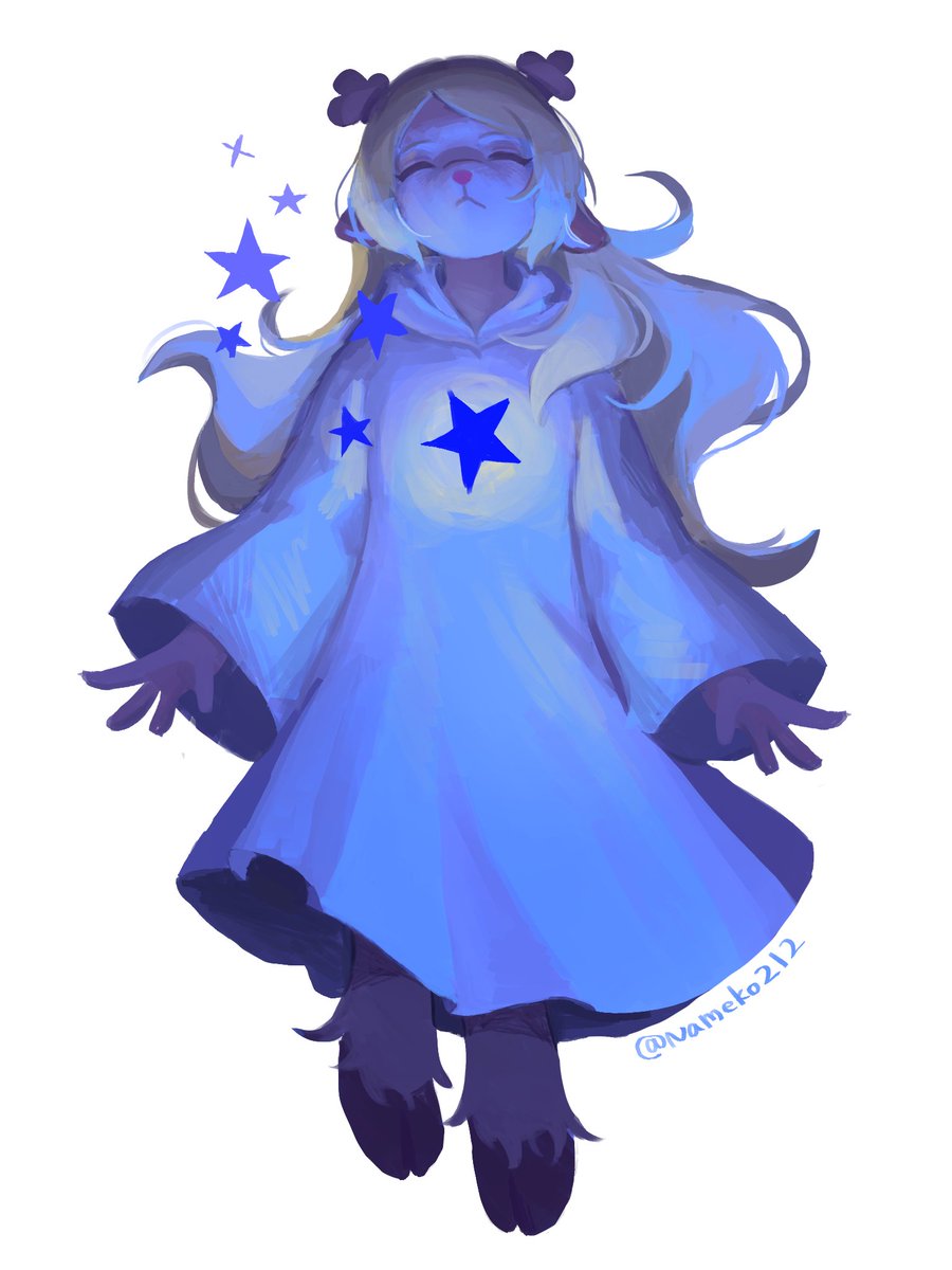 Nameko212's tweet image. 厚塗りにしてみた〜！めっちゃ時間かかったけど楽しいね😌