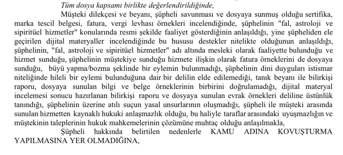 Bir kadın, eşiyle yaşadığı geçimsizlik sorunu nedeniyle duygusal boşlukta olduğu sırada sosyal medyada karşılaştığı "ödüllü astrolog ve spiritüel enerji uzmanı" sıfatını kullanan bir kişiye başvuruyor. Başvurduğu kişi, kadına "eşinde kara büyü var, büyüyü çözersek eşin tekrar