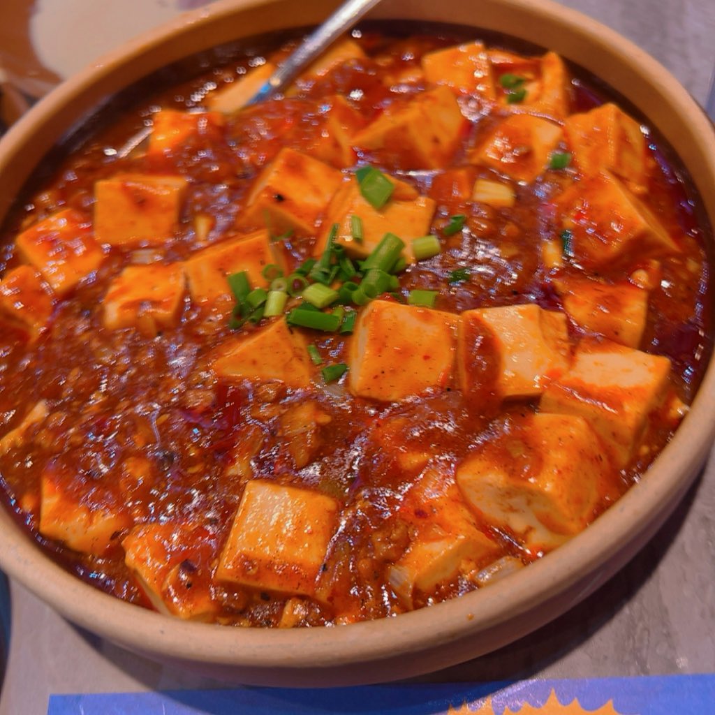 辛い物好きな職場の人たちとランチに四川料理！めっっっっちゃ美味しかったしメニューも多いからまた行きたい。ランチの時間楽しいのハッピーよな🔥