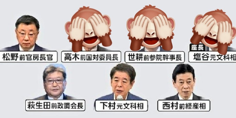 Lanikaikailua's tweet photo. 落選してくださいね

▼#自民  裏金関係37人擁立　1次公認の計284人決定

裏金関係では #旧安倍派 幹部
#萩生田光一 氏
#西村康稔 氏
#松野博一 氏
#下村博文 氏

✳️自民は前回 #裏金議員 を非公認としたり、公認しても重複を認めなかった
 https://t.co/nW6M4XXo2Q https://t.co/QfluHJ7fV2