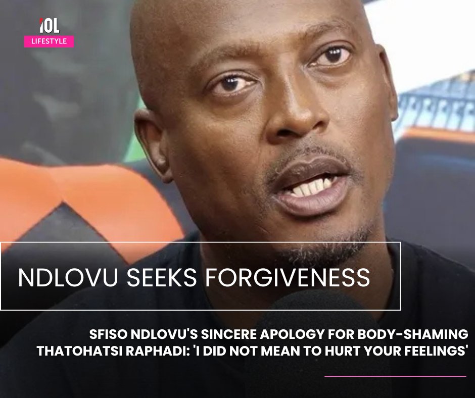 IOL_Lifestyle's tweet image. In the latest Piano Pulse podcast Sfiso Mafitsotso Ndlovu issued an apology to amapiano vocalist Thatohatsi Raphadi after his body shaming remarks.
#ThatohatsiRaphadi #PianoPulse #Amapiano #Apology#SouthAfricanMusic 
Read on: tinyurl.com/3cswsjsr