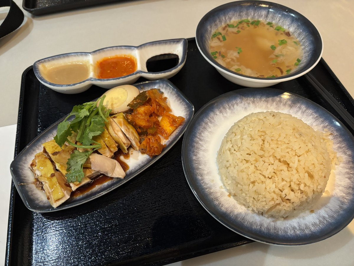 カジノのスロット、やり方わからんから飯食いながら調べる！ チキンライスうまっ！！！！