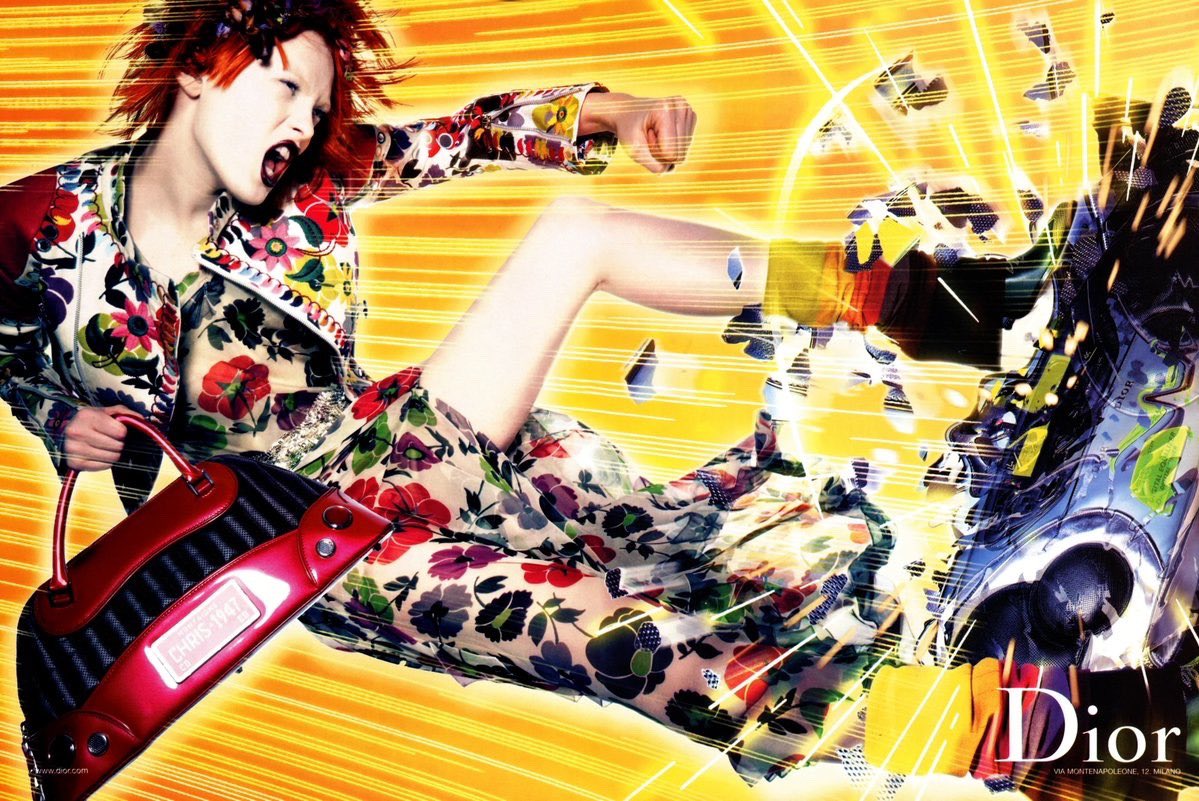 Christian Dior Fall/Winter 2001 campaign by Nick Knight