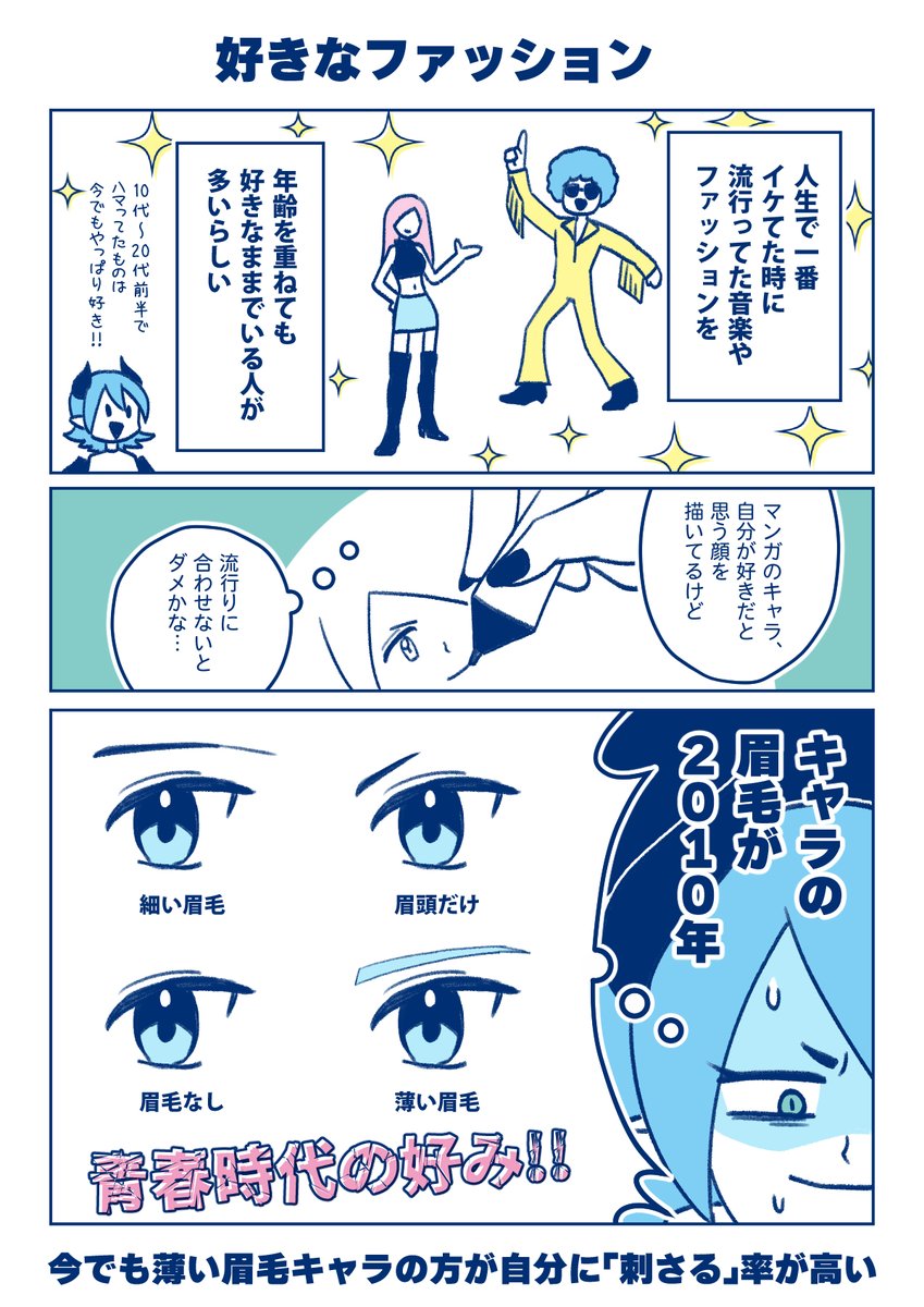 自分が10代～20代前半頃に好きだったもの、いつまでも好き説 2000年代中盤から2010 年頃のV系バンドやサブカルファッションの顔が今でも刺さる…と思ってしまう。