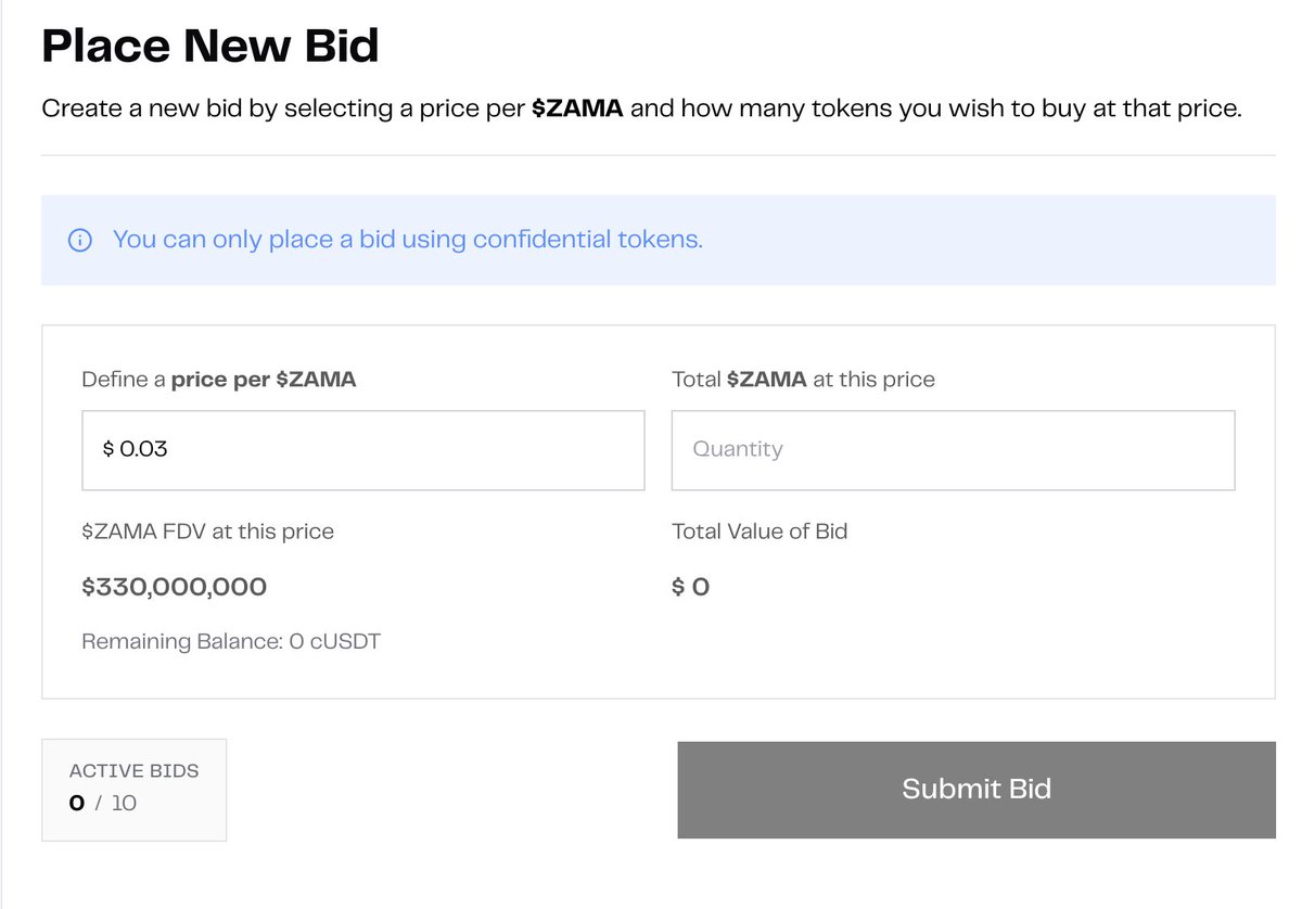 🚨 Hard truth about the Zama auction

Market conditions are extremely bad.
Recent auction projects = no real ROI, just slow bleed.
My honest take: skip the Zama auction.

If you must participate:
• Use the smallest possible amount
• Only bid at FDV < $400M
• Target price: