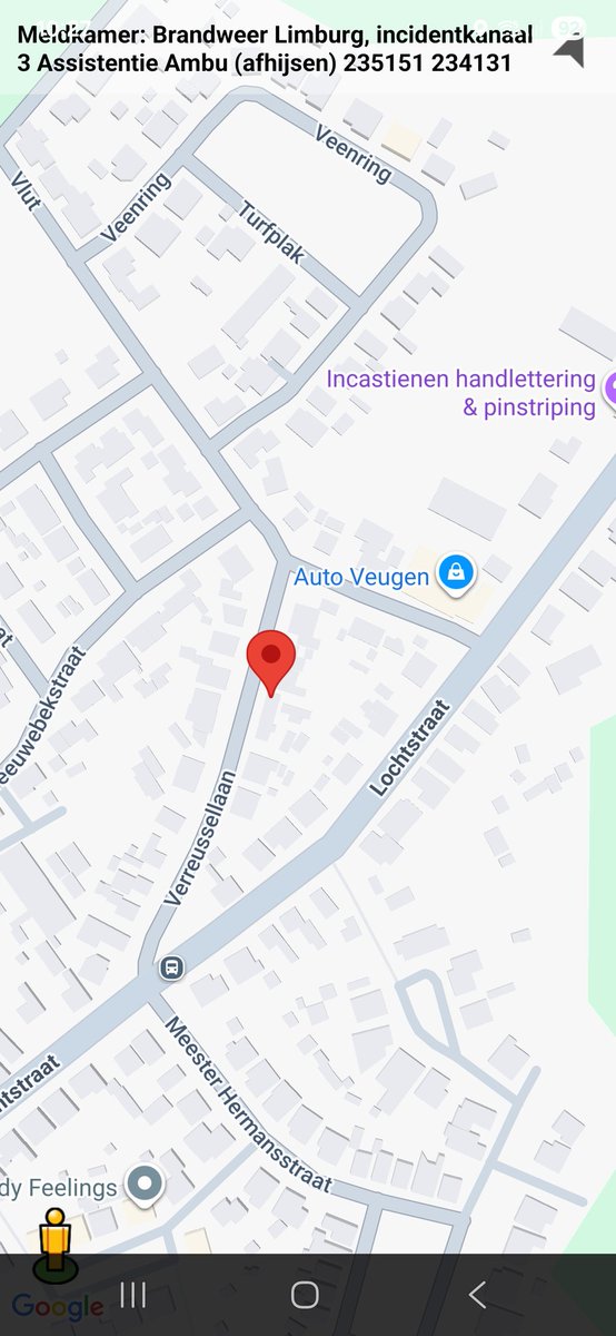 Assistentie Ambulance (afhijsen) - Inzet Ambulance en Brandweer