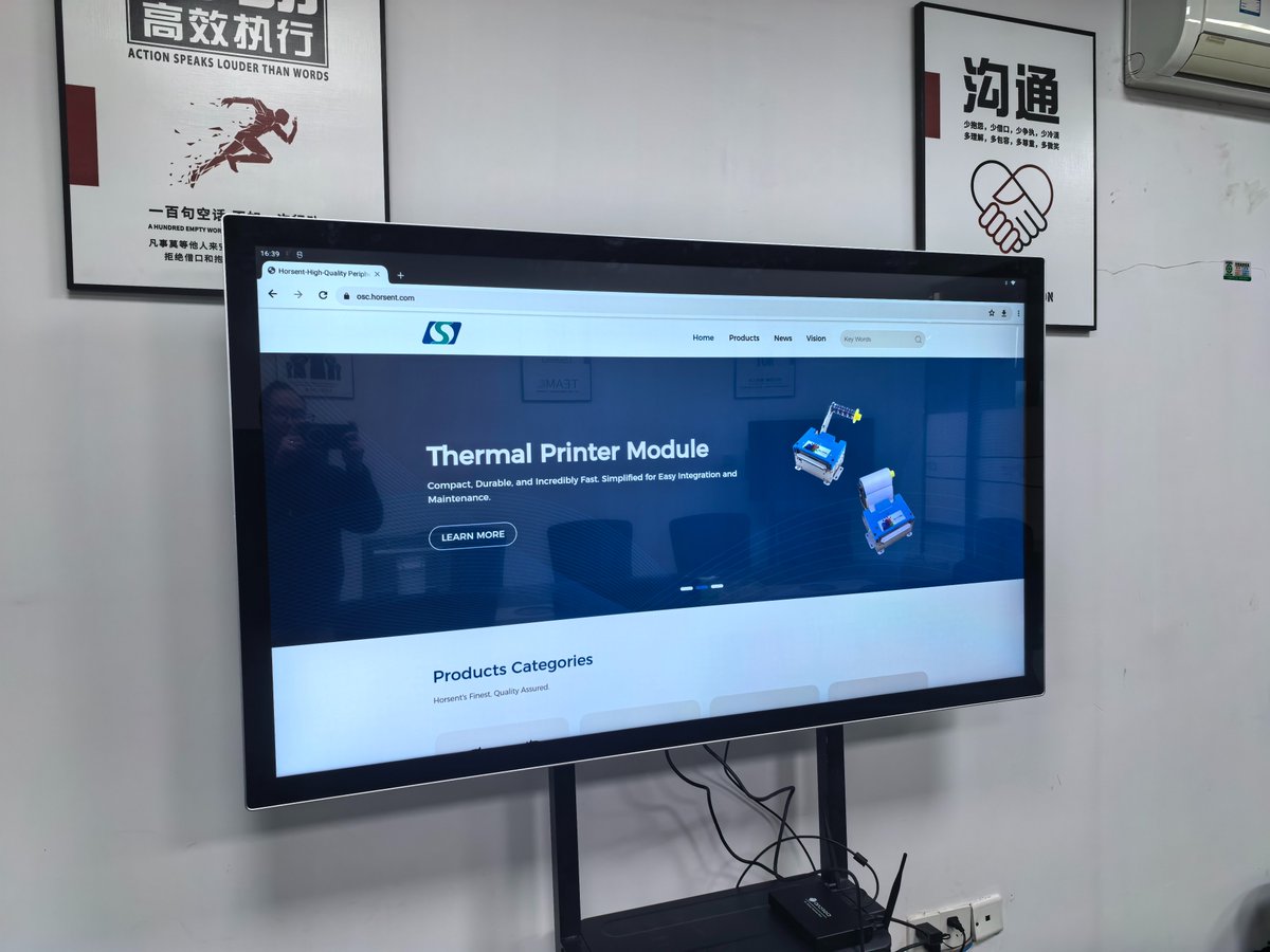 New Addition to Our TouchDisplay Family: 65-inch Interactive Display

We are thrilled to announce the expansion of our #TouchDisplay lineup! Meet our newest member: a high-performance 65-inch Interactive Display.