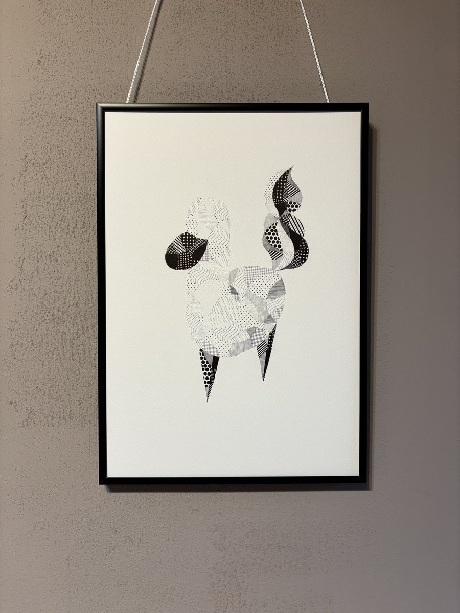 nanri_omoime's tweet image. norenof

『Perry』

Ink drawing
Acryldeneb
364 × 257 mm

#norenof
#pendrawing #patterndesign #lineart #linedrawing art graphicdesign