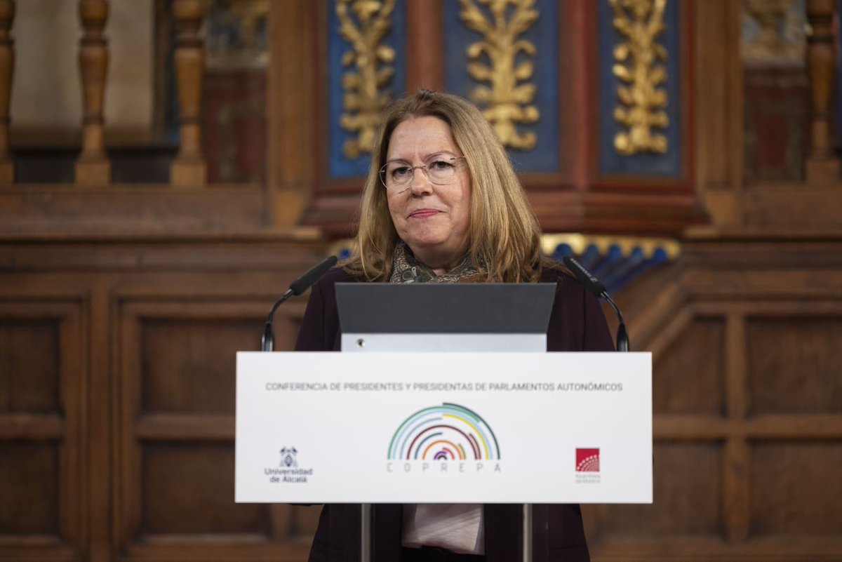 Coprepa's tweet photo. 🏛️ Visitación Martínez ha sido elegida presidenta de la @Coprepa tras la reunión del Plenario celebrada en la @UAHes.

👉 Sucede en el cargo a @eossoriocrespo, representante de la @asambleamadrid.

+Info: https://t.co/E1nRtjk5Cl https://t.co/zn5MKOTKq4