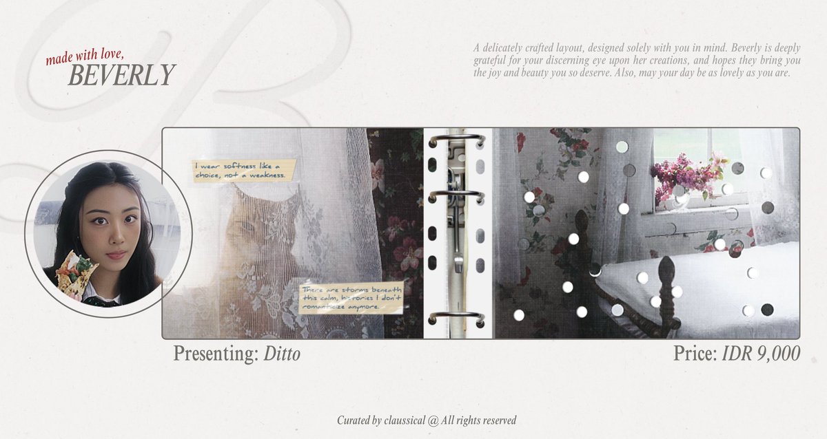 claussical's tweet image. Any repost would be appreciated, thank you! #zonauang

Blessed evening, loveliest. I bring you 8 ready stock Ditto layout featuring Karina AESPA &amp;amp; Gawon MEOVV. Kindly DM if you fancy any of them.