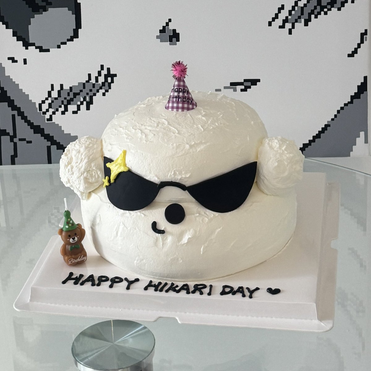 highlightkari's tweet image. 카리처럼 생긴 생일 케이크를 준비했어요🤲🏻
오늘 행복한 하루 보내길 바래요🤍

#히카리 #HIKARI #ひかり #ヒカリ
#FANTASYBOYS #판타지보이즈 
#HAPPYHIKARIDAY