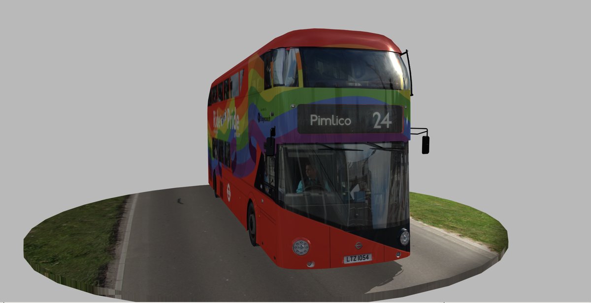 3d_ready's tweet image. 3D Model: Wrightbus Routemaster “Ride With Pride” Livery
Low-poly exterior bus in real-world scale. Ideal for sims, visualizations, and games. Includes 4K layered PSD livery.
ready-3d.com/shop/wrightbus…
#wrightbus #routemaster #bus #london #3dmodel