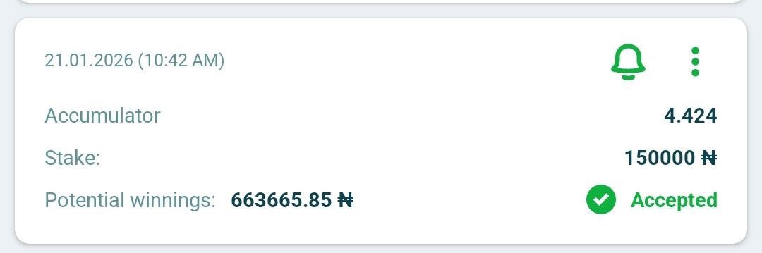 _Bookmaker0's tweet image. 4.4 sweet 😋 odds 🔥  available now on 22Bet

Place your bet here 👉 moy.auraodin.com/redirect.aspx?…

Booking code: C338H

Use my promo code BMEASY to unlock bonuses of up to 100% on your first deposit.