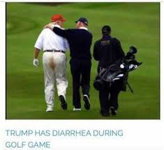 RsiMaster's tweet image. "Trump's arrival at Davos delayed by about three hours".
Some believe it was a diarrhea attack brought on by the prospect of confronting Macron and Starmer.