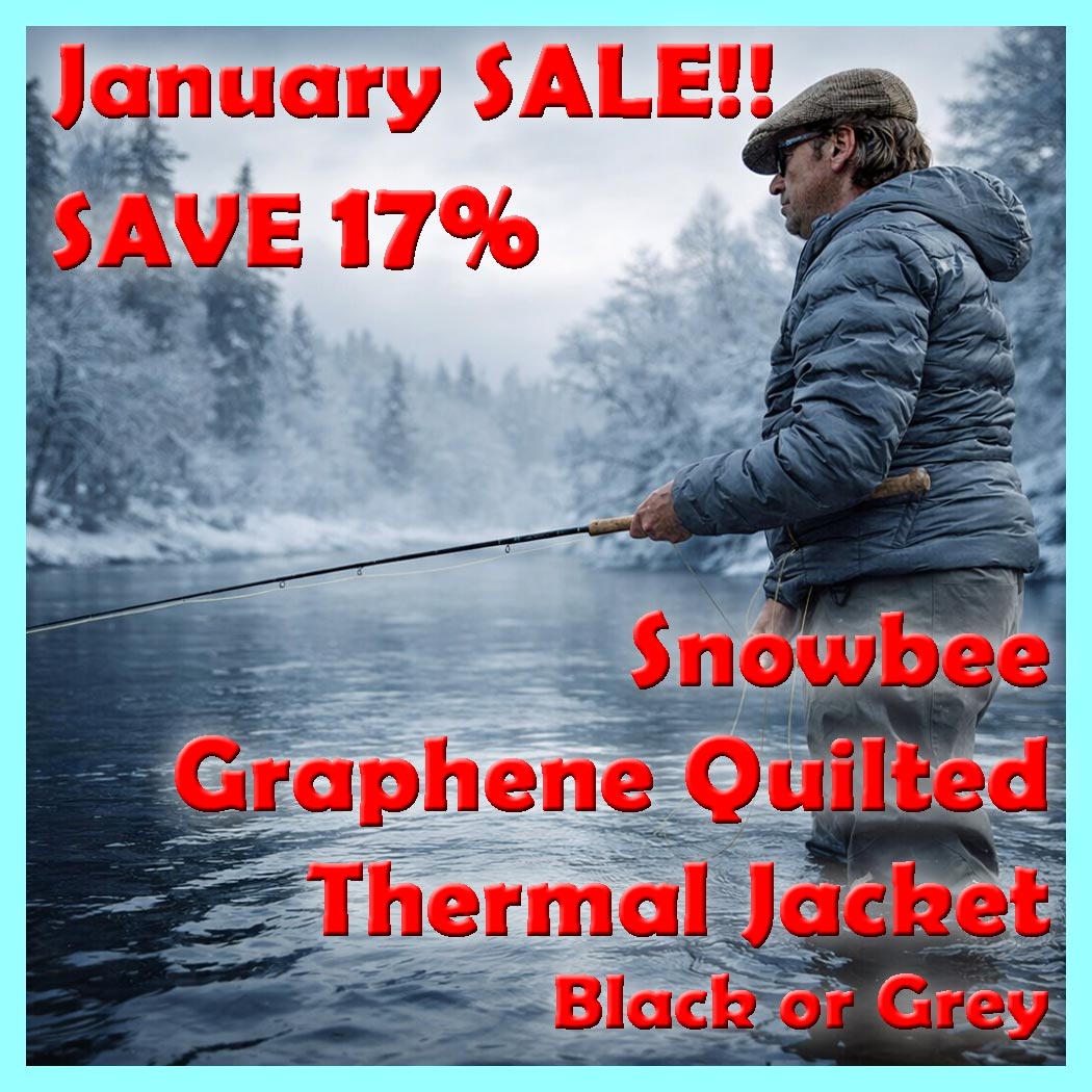 troutcatchers's tweet image. 🔥Ultimate warmth - Total comfort❄️
Award-Winning Snowbee Jackets built for the toughest winter sessions🎣
👉 troutcatchers.co.uk/fishing-jacket…
January SALE - Saving up to 37%💥
Stay dry, stay warm, fish longer - whatever the weather 🌧️🧥
#troutcatchers #snowbee #flyfishing #winterfishing